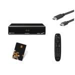 Thomson ths 804 d�codeur tnt hd satellite tntsat + hdmi + carte tntsat hd me