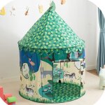 Tipi enfant avec lumi�re tapis & fixateurcabane tente tipi enfantgrande tente pliante pour bebemaison ...