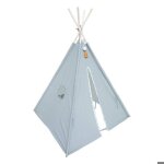 Tipi pour enfant wapi 120x120x160cm bleu - atmosphera cr�ateur dint�rieur