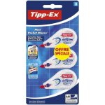 Tipp - ex - ruban correcteur tipp - ex mini pocket mouse - format spcial 2 + 1 gratuit