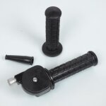 Tirage rapide poign�e de gaz acc�l�rateur noir lusito pour moto cyclomoteur cyclo mob