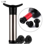 Tire - bouchonconservateur pompe  air vide vin rouge vin blanc ensemble de 2 bouchons de bouteille bouchon ...