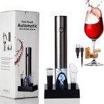 Tire bouchon electrique 6 en 1 sans - filouvre - bouteille automatique coupe - capsule chargeur usbcoupe ...