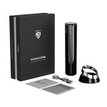 Tire - bouchon �lectrique - prestigio maggiore - noir et argent - m�tal - 350 g