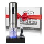 Tire bouchon lectrique sans - fil twinz?up - coffret avec coupe - capsule et socle de recharge - batterie ...