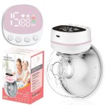 Tire lait electrique main libre200ml portable tire lait lectrique avec 5 modes / 15 niveauxmmoire tempsaffic ...