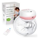 Tire - lait �lectrique sans fil et mains libres - usb rechargeable - 2 modes & 9 niveaux daspiration ...