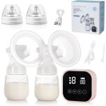 Tire lait electrique rechargeable double avec ecran tactile led tire - lait 4 modes et 9 niveaux daspiration ... Tire lait electrique rechargeable double avec ecran tactile led tire - lait 4 modes et 9 niveaux daspiration ...