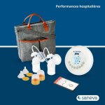 Tire lait �lectrique saneva saturn ? connect� bluetooth veilleuse simple / double 2 phases programmes ...