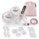 Tire lait kinderkraft gentleflow �lectrique double batterie 1800 mah t�terelles incluses transport facile ...