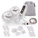 Tire lait kinderkraft gentleflow �lectrique double m�moire r�glages 3 modes 9 niveaux usb - c minuterie ...