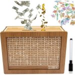 Tirelire en bois tirelire enfant tirelire en bois pour enfants avec marqueurtirelire réutilisableobjectif ... Tirelire en bois tirelire enfant tirelire en bois pour enfants avec marqueurtirelire réutilisableobjectif ...