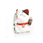 Tirelire chat japonais - maneki neko porte bonheur Tirelire chat japonais - maneki neko porte bonheur