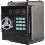 Tirelire �lectronique fishtec comptage automatique coffre fort code 6 chiffres lcd compartiment pi�ces ...