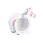 Tirelire licorne blanche -