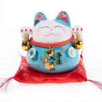 Tirelire maneki neko - chat porte bonheur traditionnel