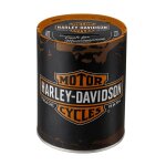 Tirelire en m�tal harley - davidson motor cycles