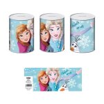 Tirelire en m�tal reine des neiges - disney - 75 x 75 x 10 cm - bleu - enfant - fille