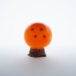 Tirelire - plastoy - dragon ball z boule de cristal 4 �toiles - plastique - 10 cm