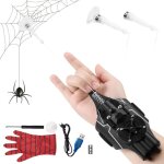 Tireur de toile daraign�e spider web shooter con launcher glove gant de lancement pour enfants effet ...