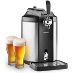 Tireuse  bire klarstein skal inox 5l - systme cartouches co2  pression