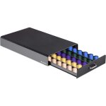 Tiroir � capsule de caf� - rangement support pour dosette machine � caf� nespresso - distributeur range ...