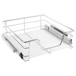 Tiroir panier de rangement t�lescopique d?armoire de cuisine de salle de bain rail inclus en m�tal !!! ...