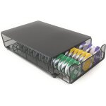 Tiroir de rangement pour dosettes tassimo capacit 60 - porte capsules  caf 2 en 1 en mtal moderne ...