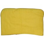 Tissages de beaulieu - chamoisine unie jaune 40x50