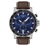 Montre - tissot - supersport chrono - 455mm - acier - quartz - bleu Montre - tissot - supersport chrono - 455mm - acier - quartz - bleu