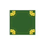 Tissu en carton buffle 70 x 70 cm