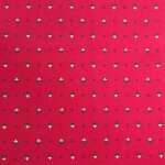 Tissu au m�tre - proven�ale - vence - coton rouge all over - largeur 140 cm - poids 140 g / m�