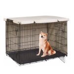 Tissu oxford 210d double porte housse pour cage a chien bache cage chien cage pour chien non incluse ...