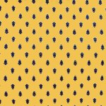 Tissu provenal jaune bonnieux en coton ? 140 cm de large ? vendu au mtre