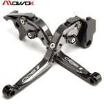 Titane noir z900 - leviers de frein etembrayage pour moto kawasaki z900 z650 ajustables pliables et extens ... Titane noir z900 - leviers de frein etembrayage pour moto kawasaki z900 z650 ajustables pliables et extens ...