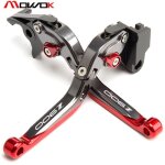 Titane rouge z900 - leviers de frein etembrayage pour moto kawasaki z900 z650 ajustables pliables et ... Titane rouge z900 - leviers de frein etembrayage pour moto kawasaki z900 z650 ajustables pliables et ...
