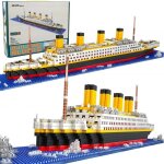 Titanic micro mini importer décennie ks set sunshine model bricks 3d puzzle sets diy 1860pcs Titanic micro mini importer décennie ks set sunshine model bricks 3d puzzle sets diy 1860pcs