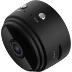 Tjs - camera espion 1080p hd mini camera surveillance wifi interieur longue dure de vie de la batterie ...
