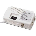 Tm electron   &ndash   amplificateur dantenne tv pour intrieur uhf / vhf avec 2  sorties ...