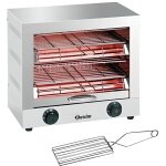Toaster professionnel - bartscher - 2 grilles - acier inoxydable - 3 kw