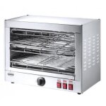 Toaster professionnel double - combisteel - 490 x 250 x 380 mm - gris - 36 kwatt