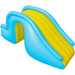 Toboggan de piscine gonflable toboggan pour tout - petits parc aquatique toboggan aquatique pour jeux ...