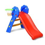 Toboggan pliable avec panier de basket - xiangmm - multicolore pour enfant 3 - 8 ans