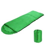 Toboli sac de couchage rectangulaire ? vert ? en fibre synthtique ? 2