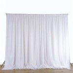 Toile de fond mariage 3x6m blanc rideau mariage champ�tre en soie fond studio photo d�coration pour r�ception ...