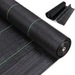 Toiles de paillage 4m x 10m geotextile toile anti mauvaises herbes jardin barriere anti racine contre ... Toiles de paillage 4m x 10m geotextile toile anti mauvaises herbes jardin barriere anti racine contre ...