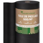 Toile de paillage - gardengloss - 100m2 - ind�chirable - perm�able � leau - 50gm2