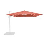 Toile pour parasol d�port� 3x3m terracotta - oviala