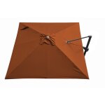 Toile parasol mat d�port� nh 3x3 / 8 polyester 210gr sd - sienne