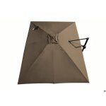 Toile parasol mat d�port� nh 3x4 / 8 polyester 210gr sd - taupe